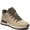 TIMBERLAND MENS MID LACE ANKLE BOOT - LIGHT BEIGE NUBUCK